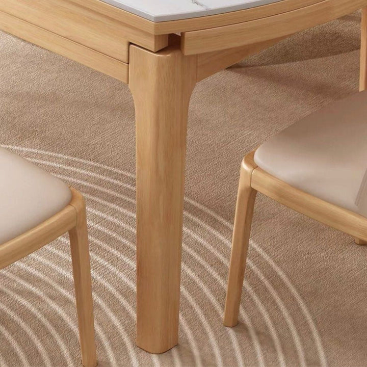 CARMONA Modern Extendable Round Dining Table - Radical Homes Singapore