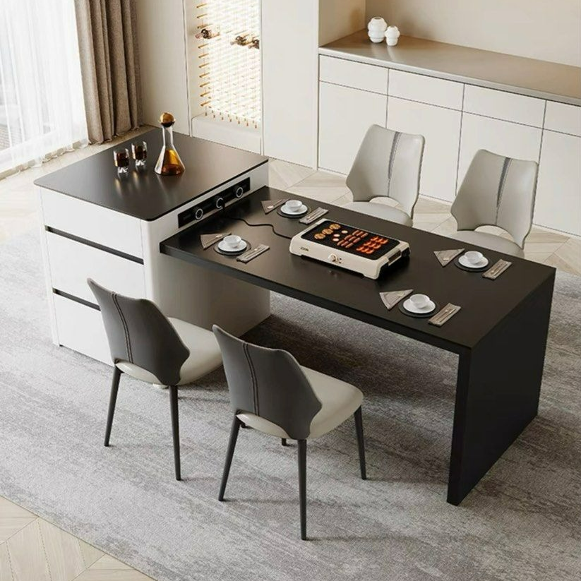 KIRKLAND Modern Island Dining Table - Radical Homes Singapore