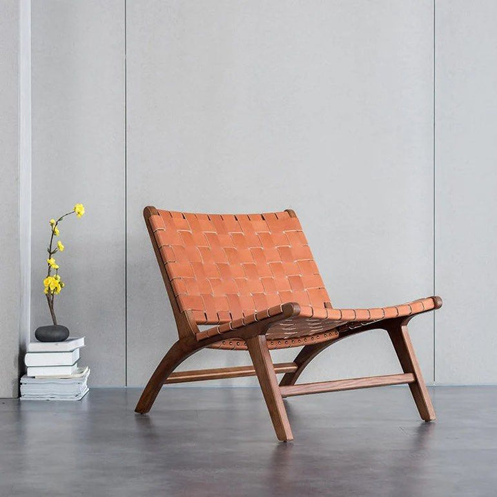 HOARD Leather Folding Chair - Radical Homes Singapore
