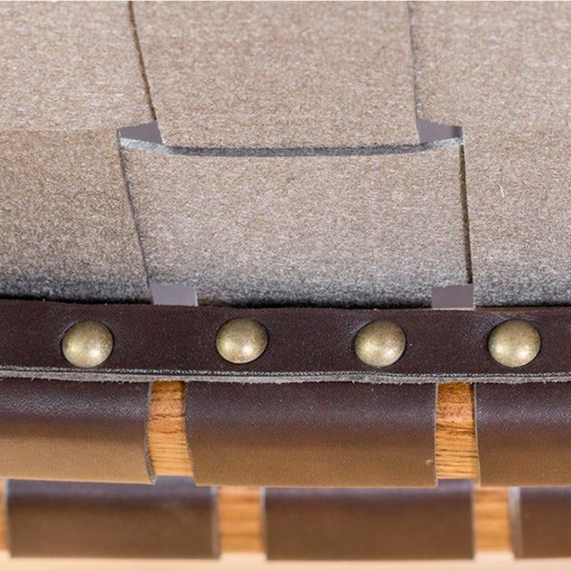 HOARD Leather Folding Chair - Radical Homes Singapore