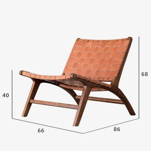 HOARD Leather Folding Chair - Radical Homes Singapore
