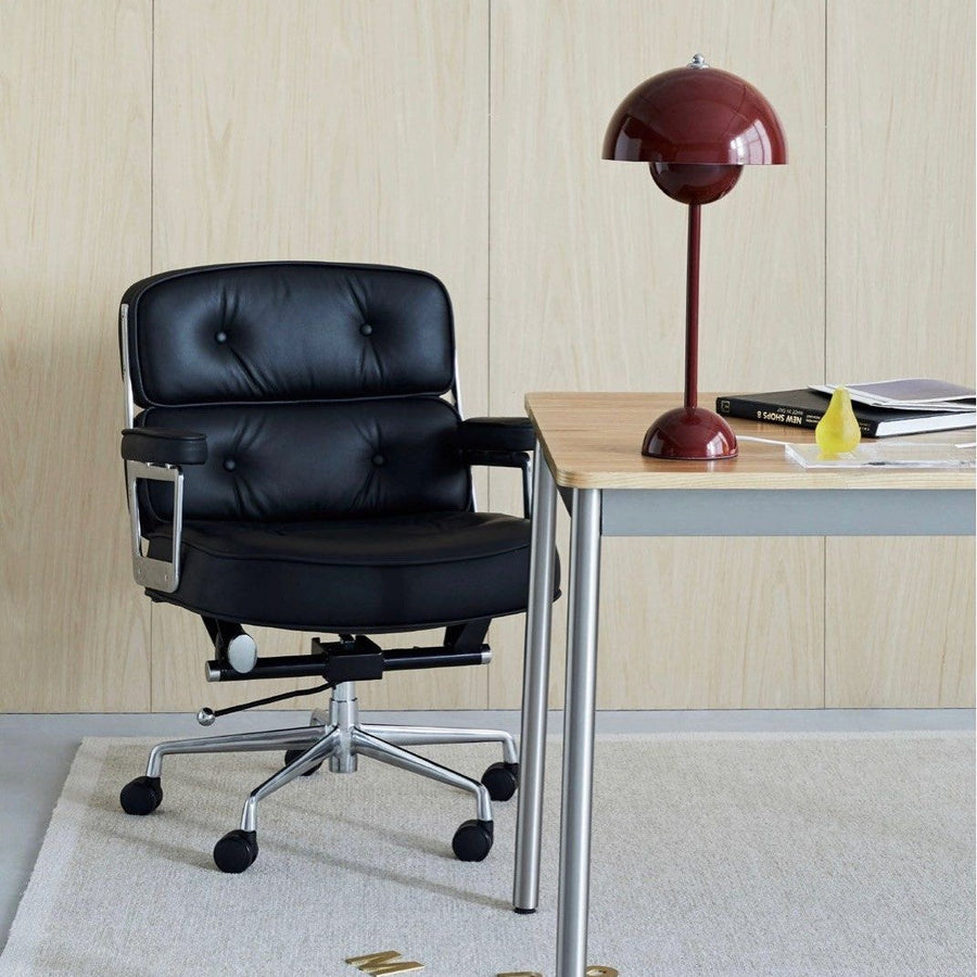 LARKIN Modern Leather Office Chair - Radical Homes Singapore