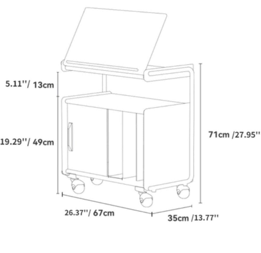 HOLMES Rolling Cabinet - Radical Homes Singapore