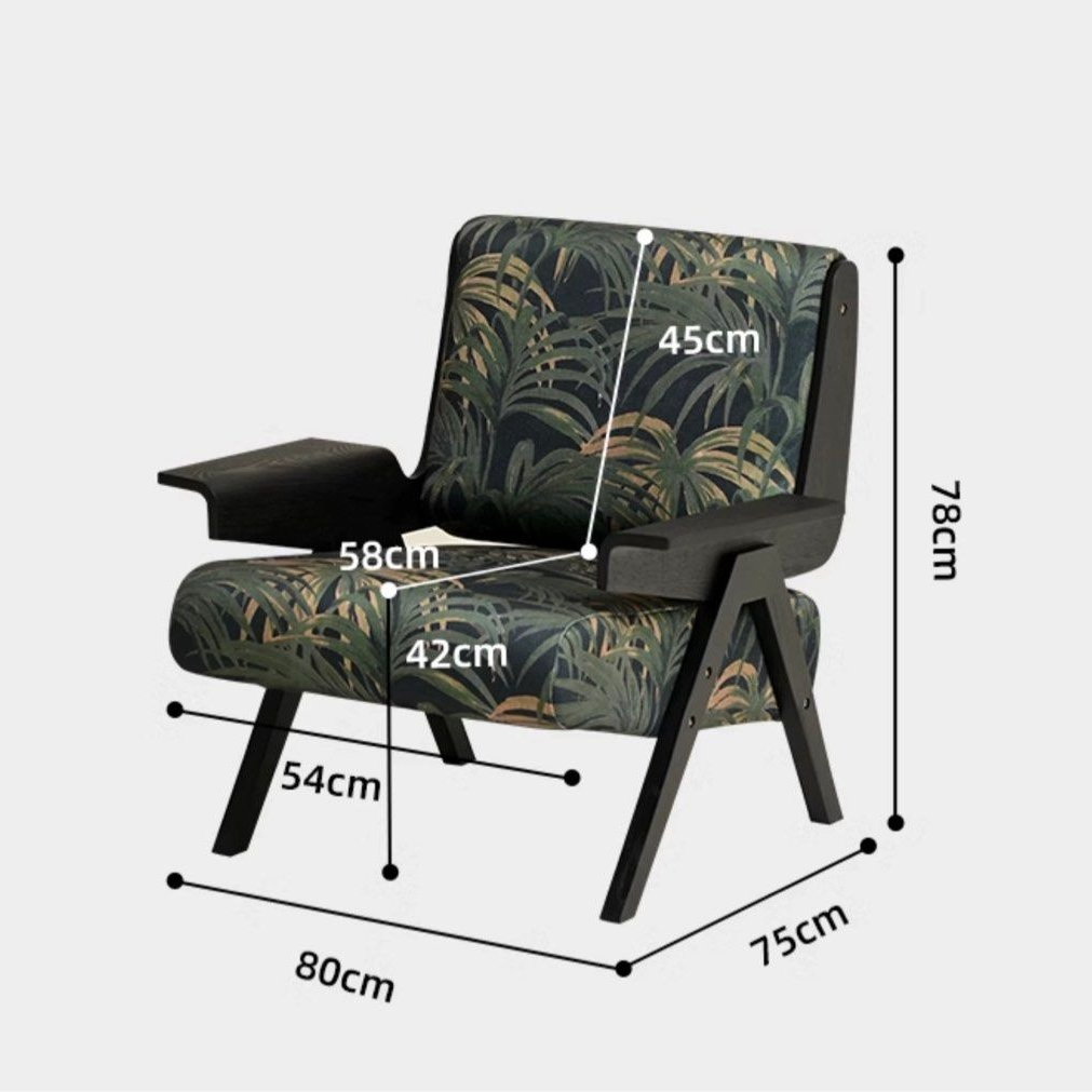 GAGE Retro Fabric Armchair - Radical Homes Singapore