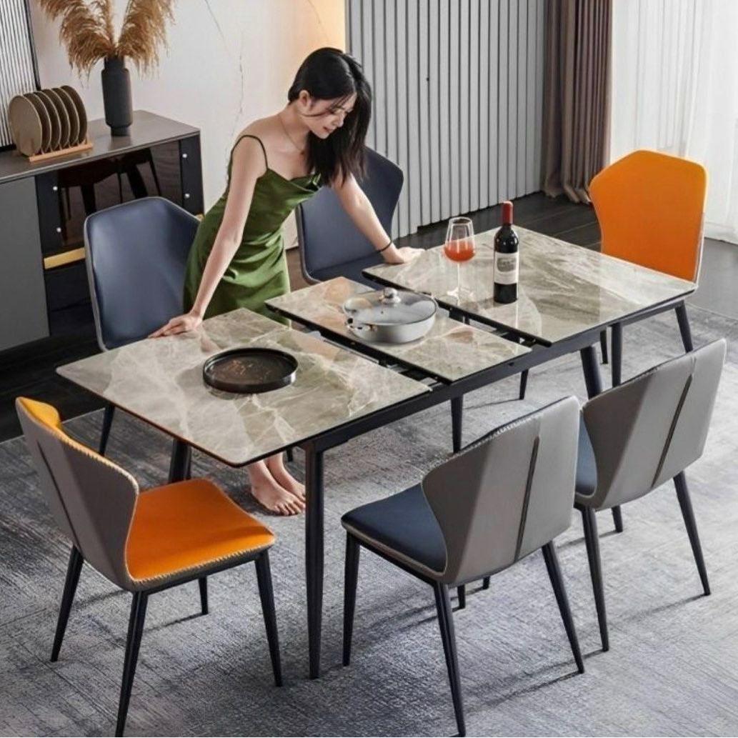 QUINTERO Modern Expandable Dining Table - Radical Homes Singapore