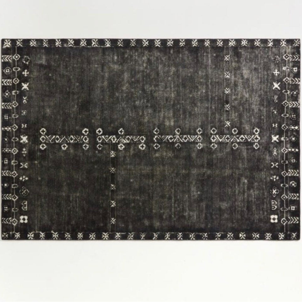 VINDO Black Rug - Radical Homes Singapore