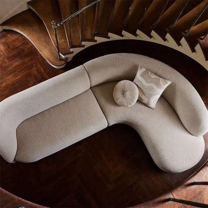 FINVARA Modern Boucle Sofa - Radical Homes Singapore