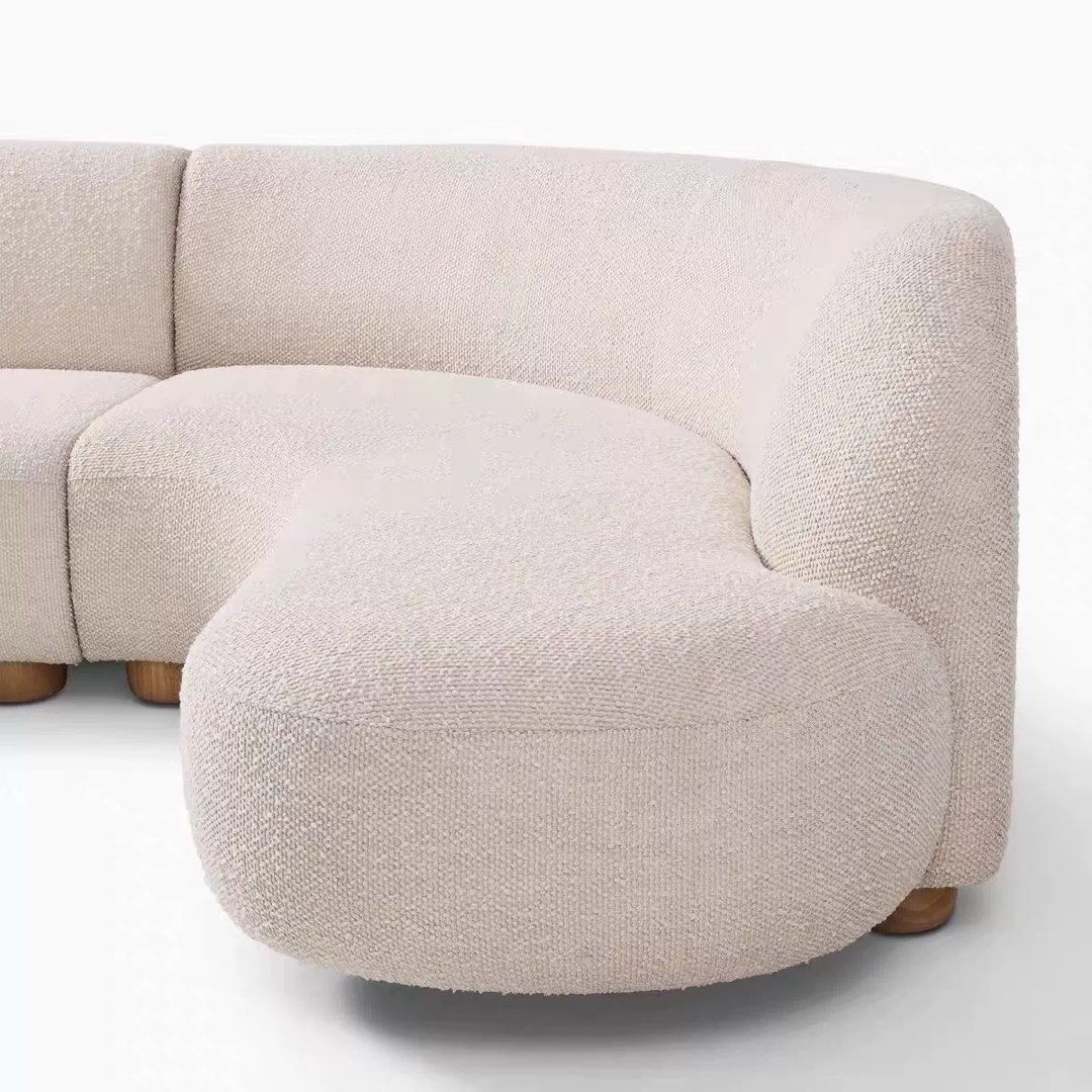 FINVARA Modern Boucle Sofa - Radical Homes Singapore