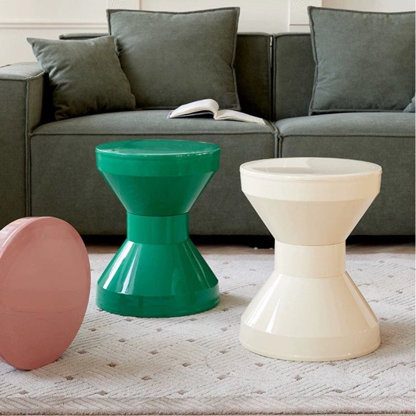 GEGE Eclectic Plastic Stool - Radical Homes Singapore