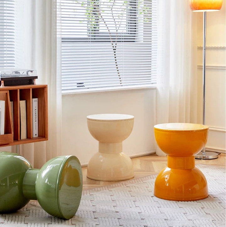 GEGE Eclectic Plastic Stool - Radical Homes Singapore
