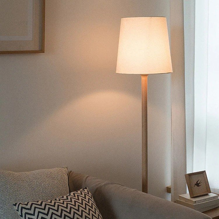HUE Wooden Floor Lamp - Radical Homes Singapore