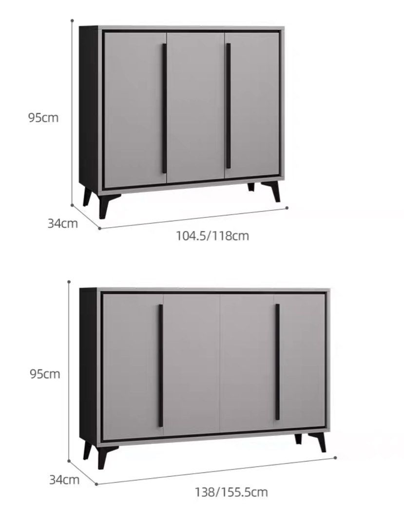 HURON Modern Shoe Cabinet - Radical Homes Singapore