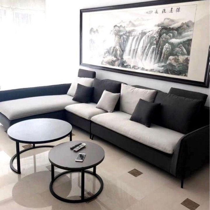 MORLEN Modern Pebble Sofa - Cassa Haus Singapore