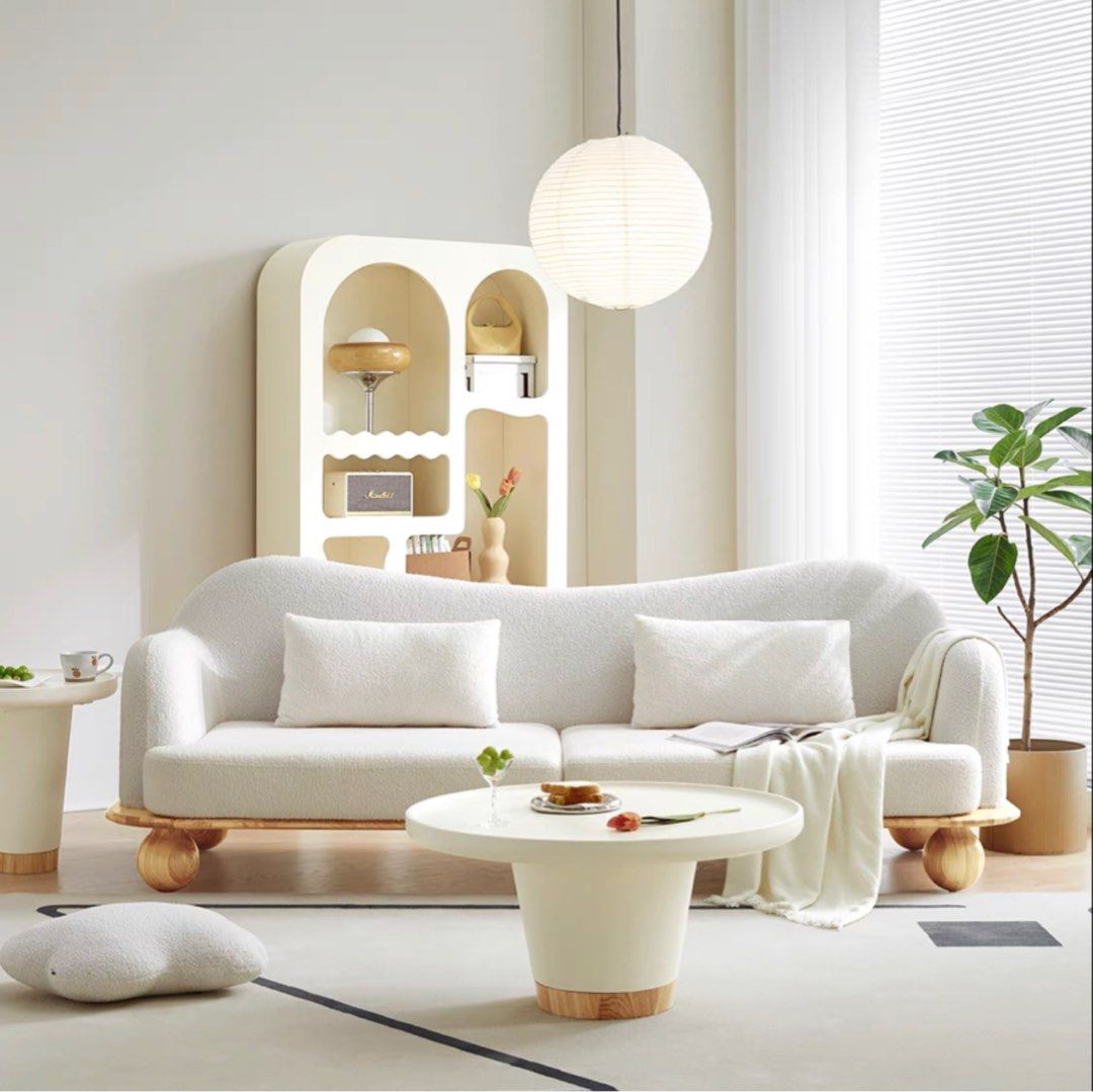 FALCONIA Modern Boucle Sofa - Radical Homes Singapore