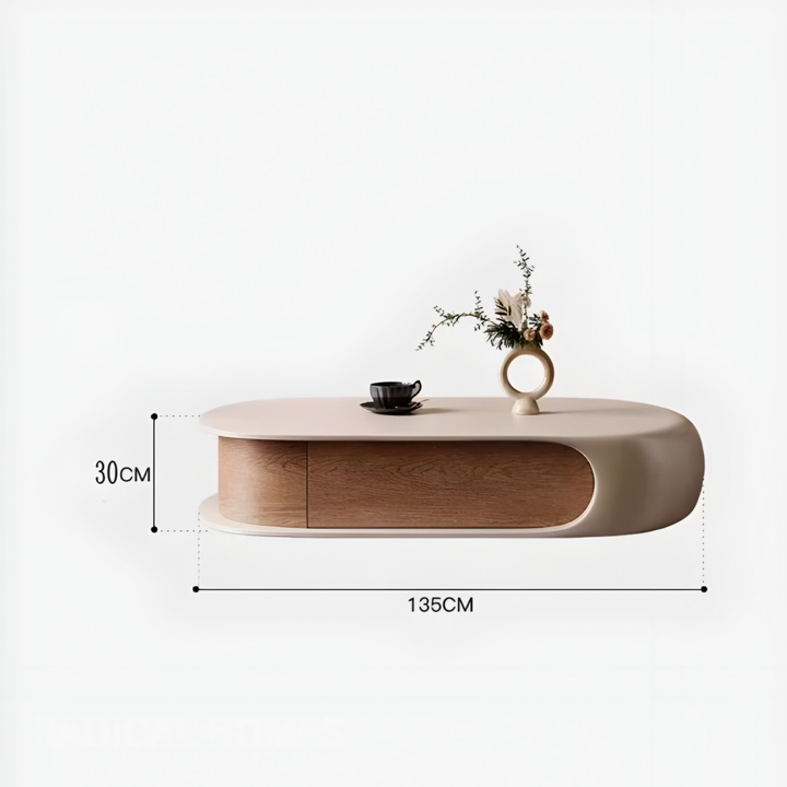 ELOVIA Japandi Coffee Table