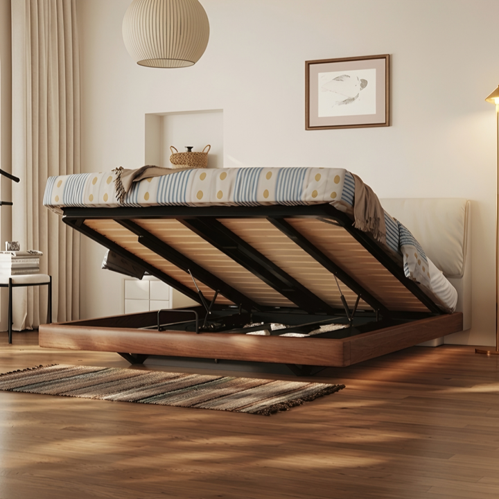 ELOVI Modern Storage Bedframe - Cassa Haus Singapore