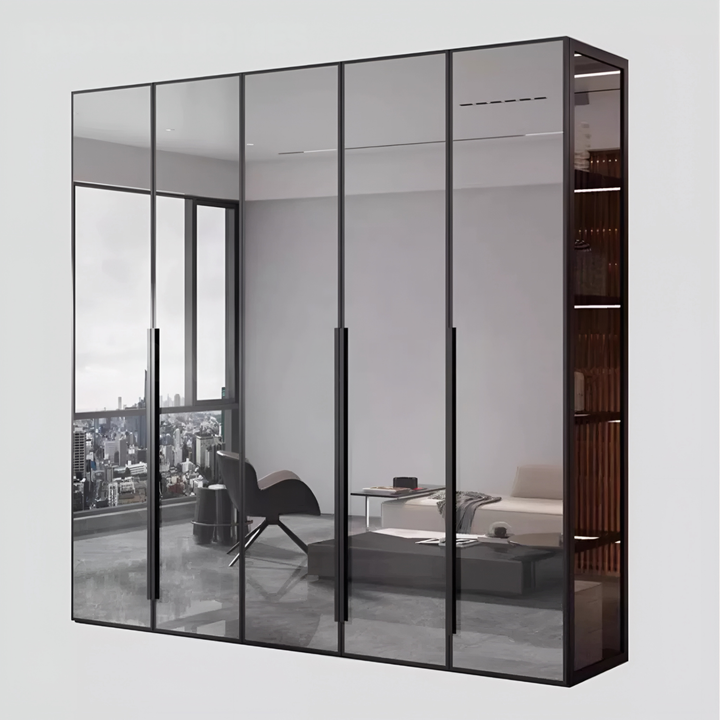 MIRQUET Modern Mirror Wardrobe