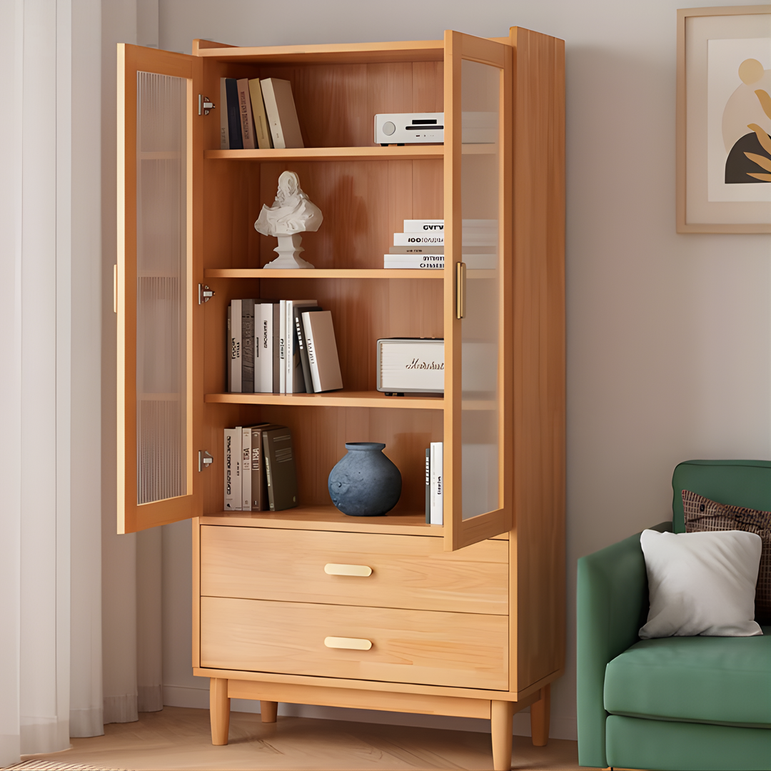 LUNELLE Modern Tall Cabinet