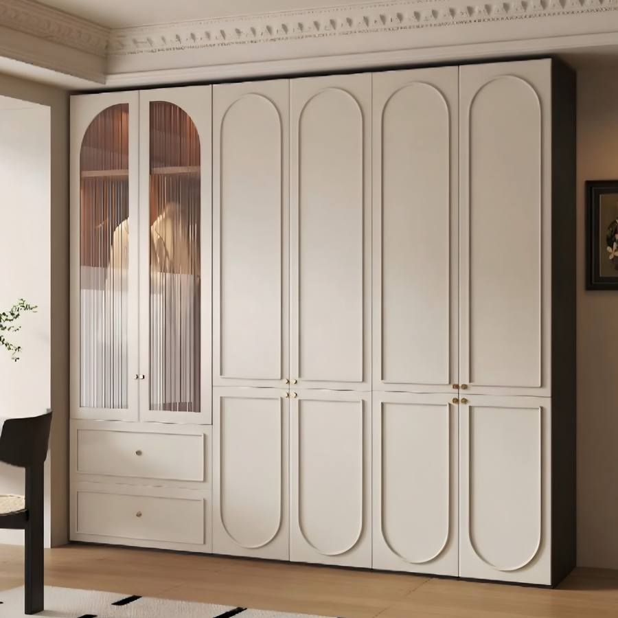 ESQUERIN Minimalist Victorian Wardrobe - Cassa Haus Singapore