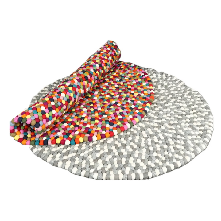 FELTFOX Eclectic Wool Runner Rug