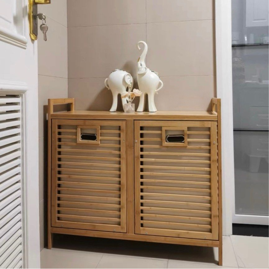 VERO Modern Bamboo Storage Basket