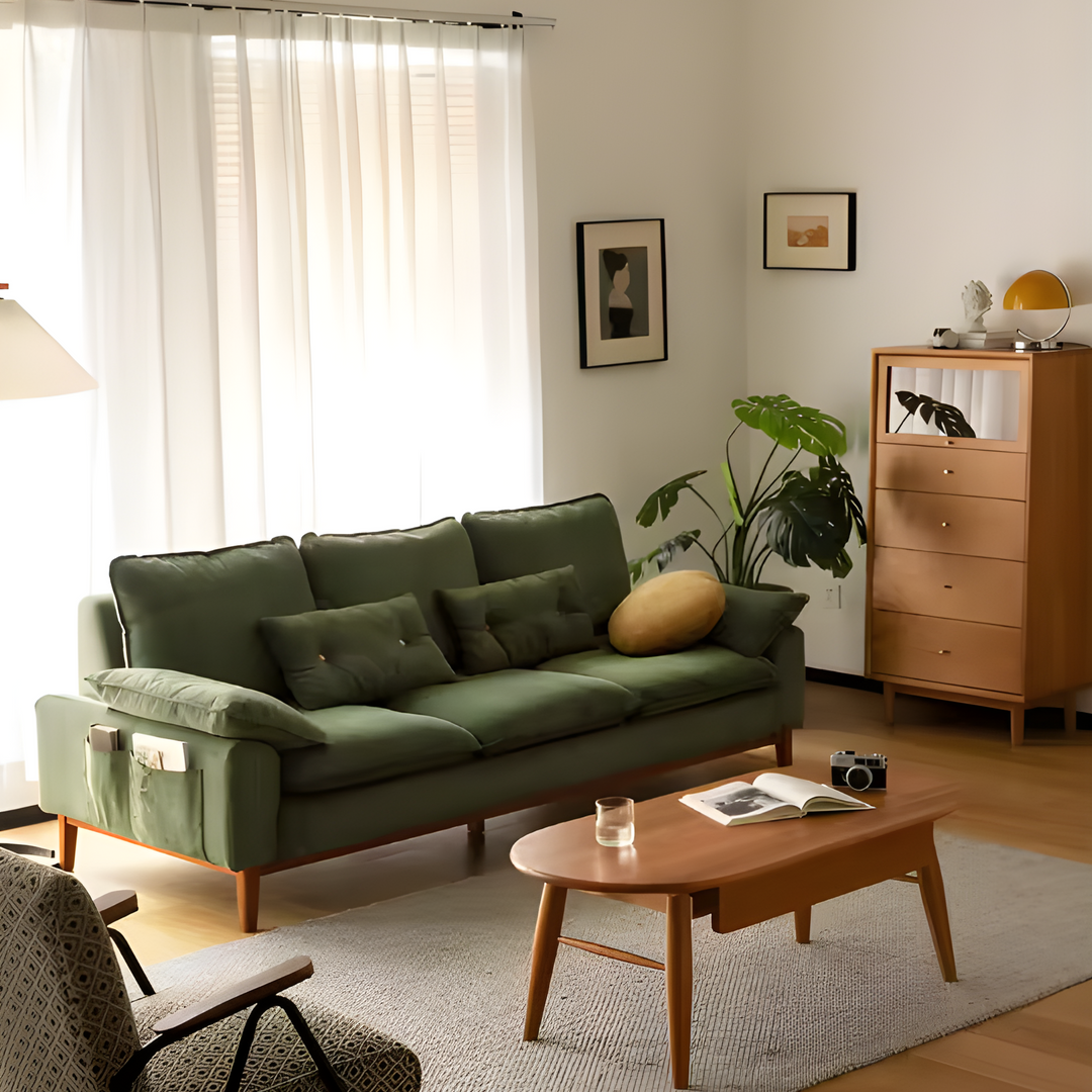 ORENDO Japanese Fabric Sofa