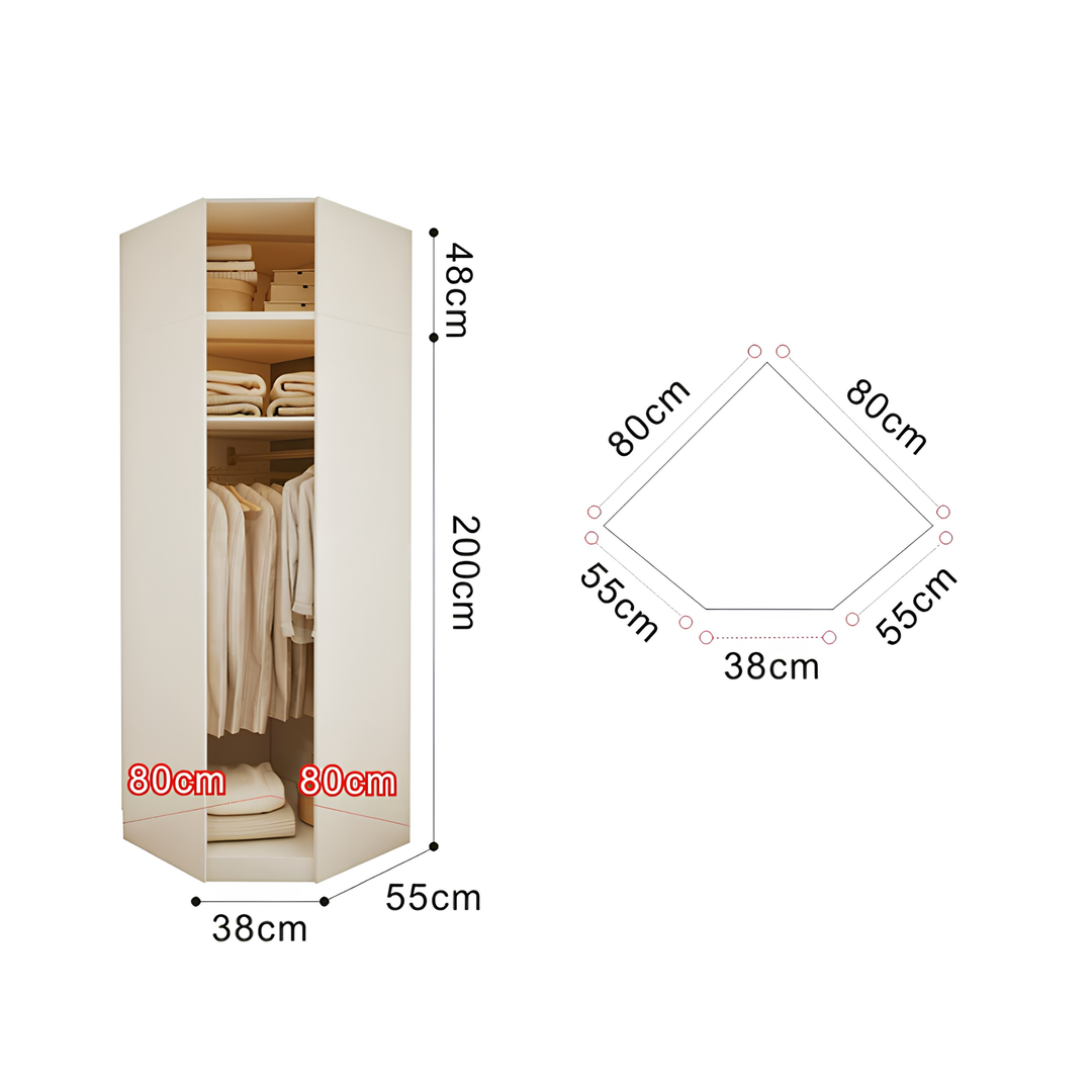 ROUVENNE Modern French Wardrobe - Cassa Haus Singapore