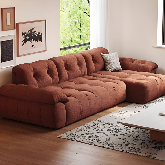 ESTRON Adjustable Backrest Fabric Sofa - Cassa Haus Singapore