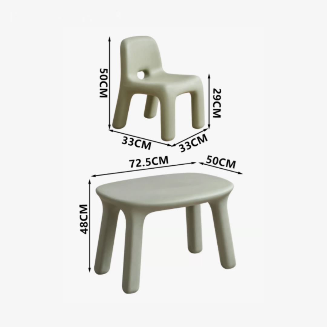 MILO Modern Children’s Study Table & Chair - Cassa Haus Singapore