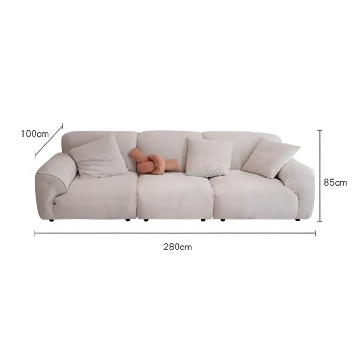 LESTON Modern Fabric Sofa