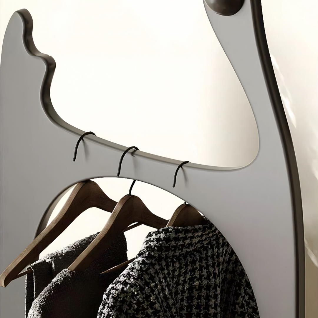 KYNTRA Modern Sculptural Clothing Rack