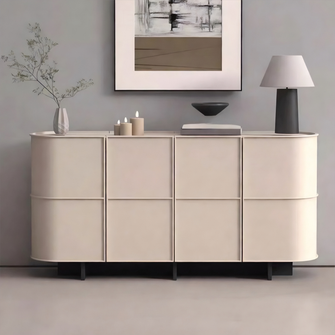RADIENNE Modern Curved Sideboard