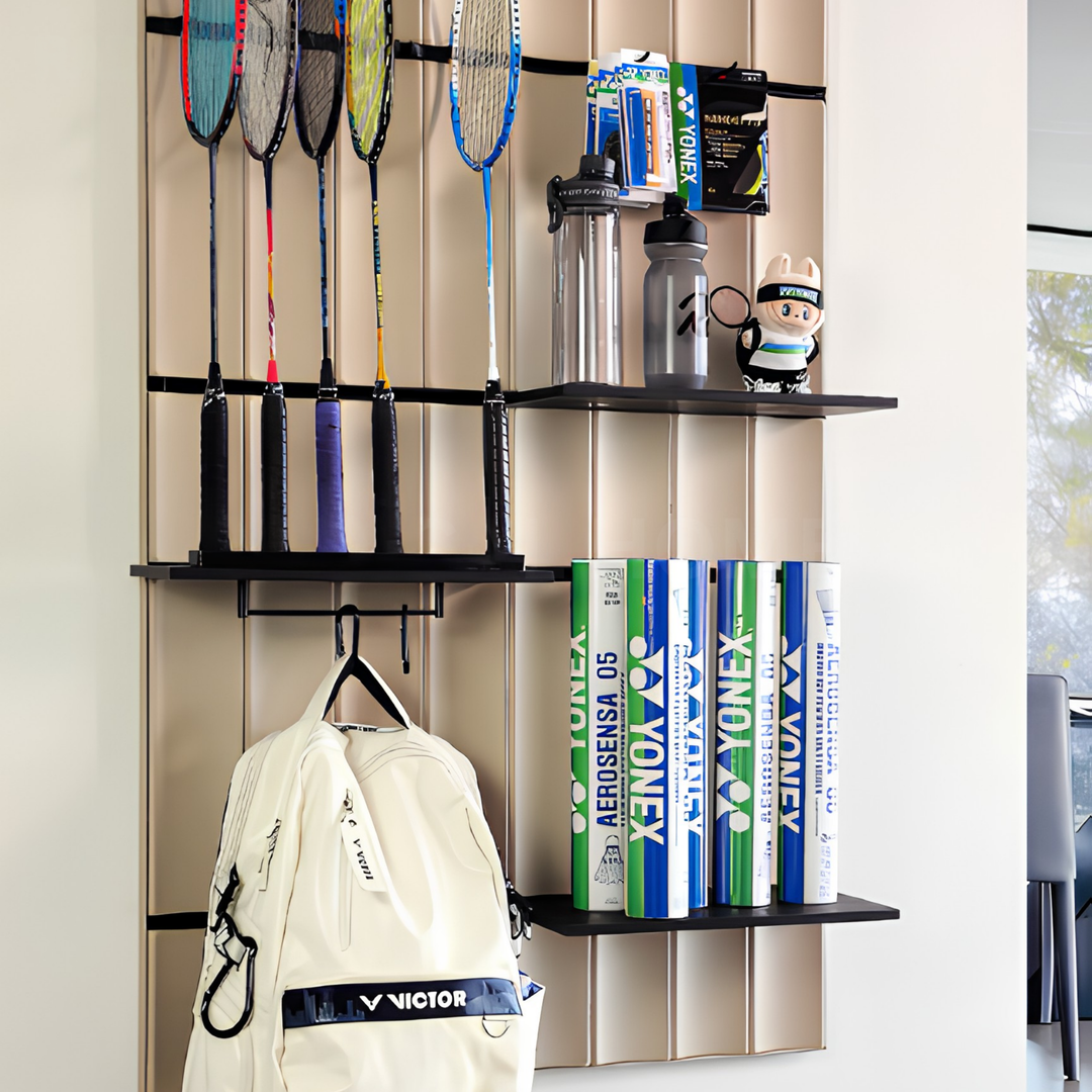 KYOTO Modern Fluted Adjustable Wall Shelf - Cassa Haus Singapore