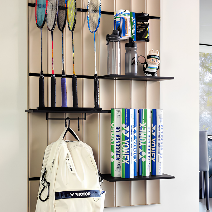 KYOTO Modern Fluted Adjustable Wall Shelf - Cassa Haus Singapore
