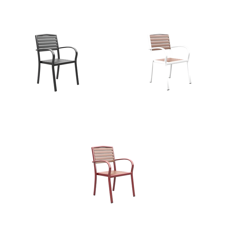 ZERVAQUE Modern Outdoor Dining Table and Chairs - Cassa Haus Singapore