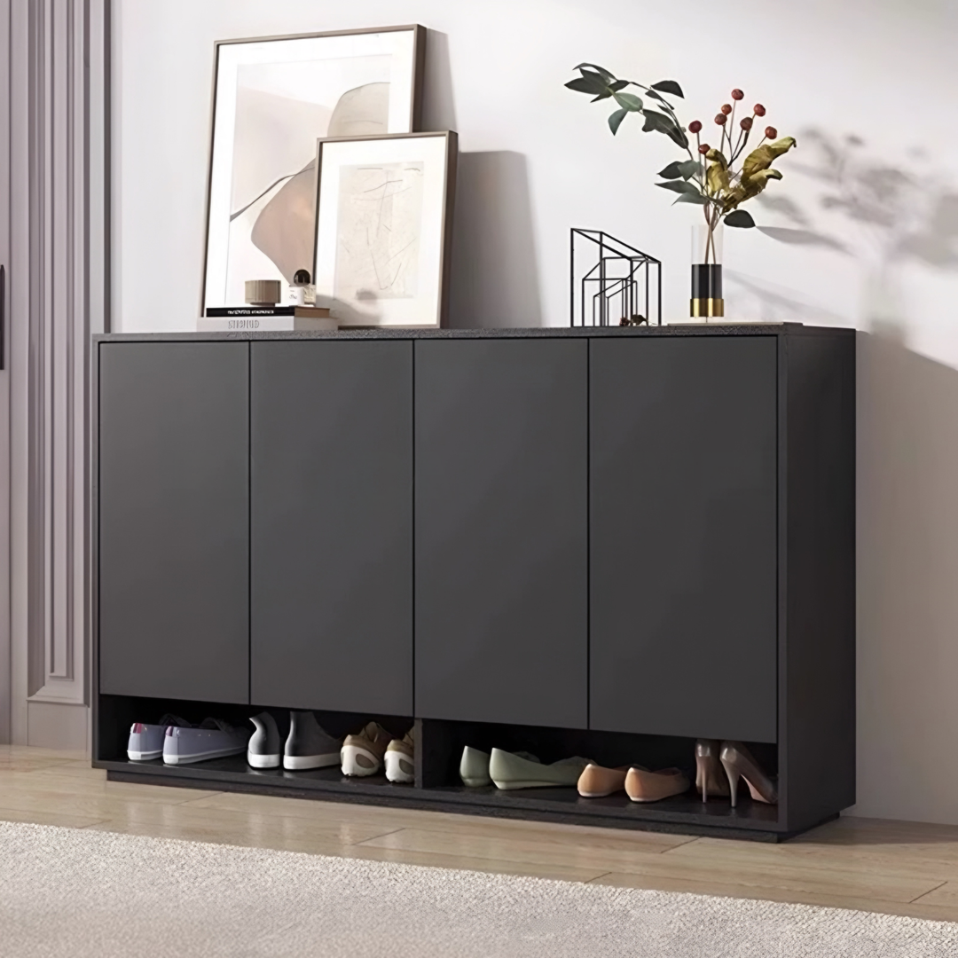 SLIMLINE Minimalist Shoe Cabinet - Cassa Haus Singapore