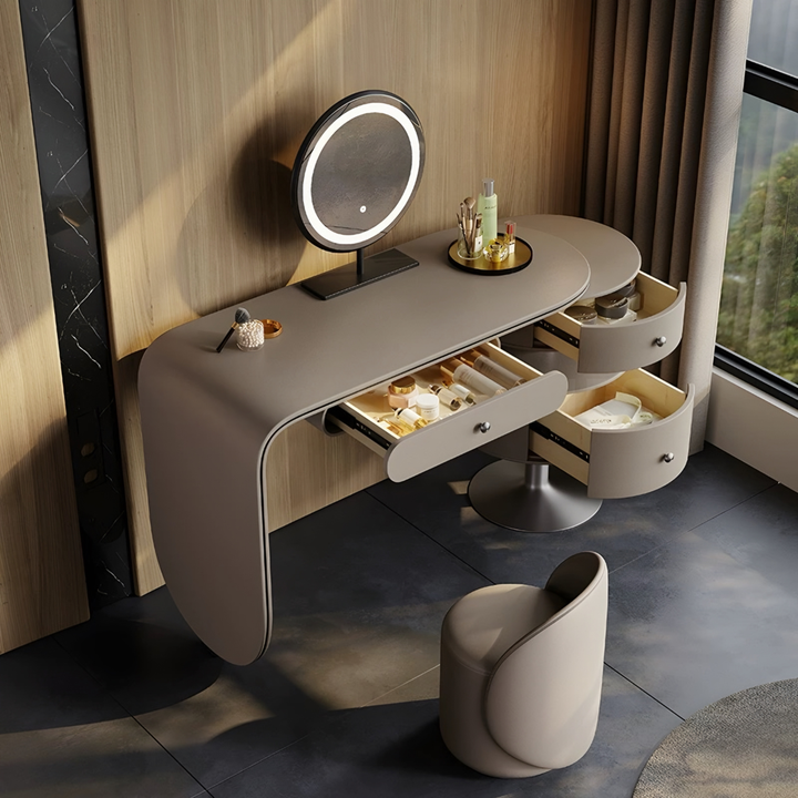 MEROVEL Modern Vanity Table