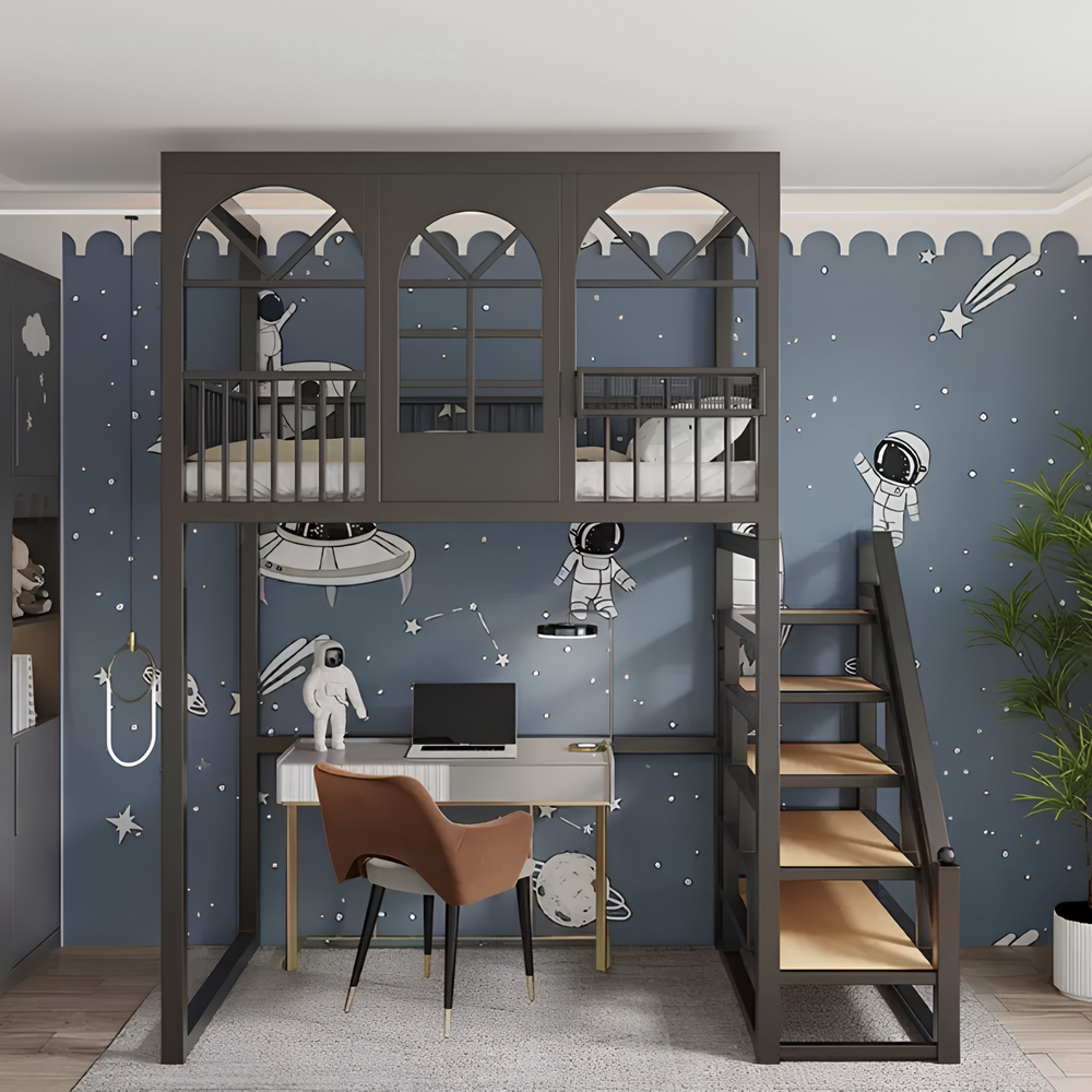 GALO Modern Loft Bedframe - Cassa Haus Singapore