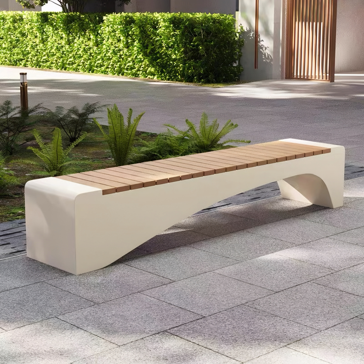 CYRQAVEN Modern Outdoor Bench - Cassa Haus Singapore