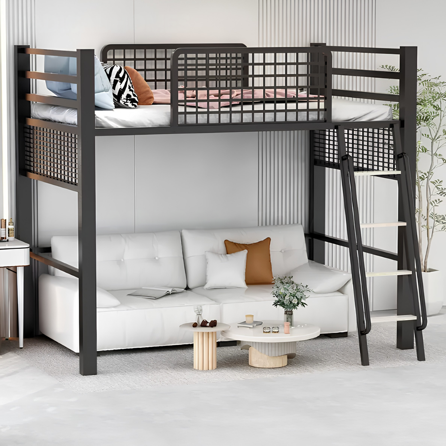LUXEN Modern Loft Bedframe - Cassa Haus Singapore