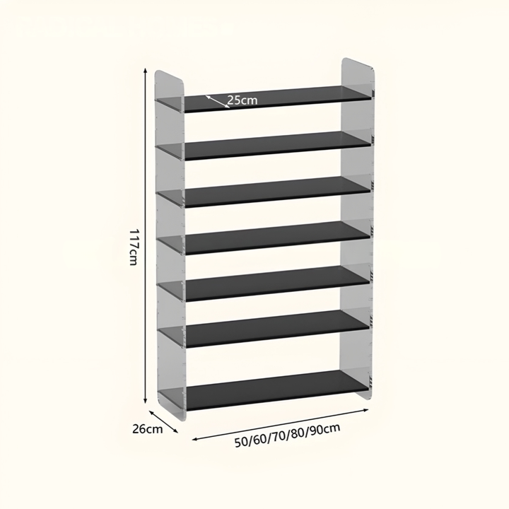 LUCENT Modern Acrylic Shoe Rack
