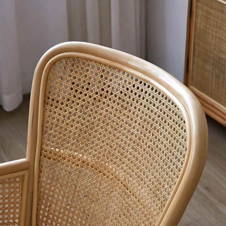 FLORENCE Vintage Rattan Armchair - Cassa Haus Singapore