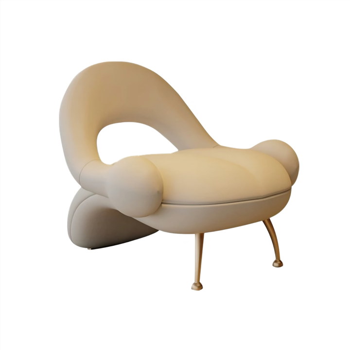 JUNA Modern Boucle Lounge Chair