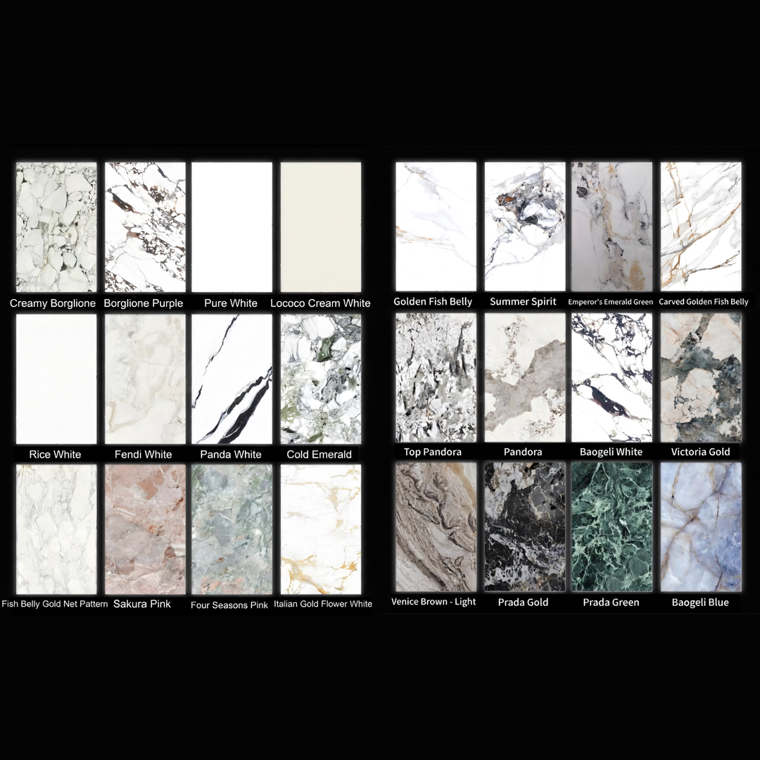 VERDANT Modern Luxury Sintered Stone Island Dining Table