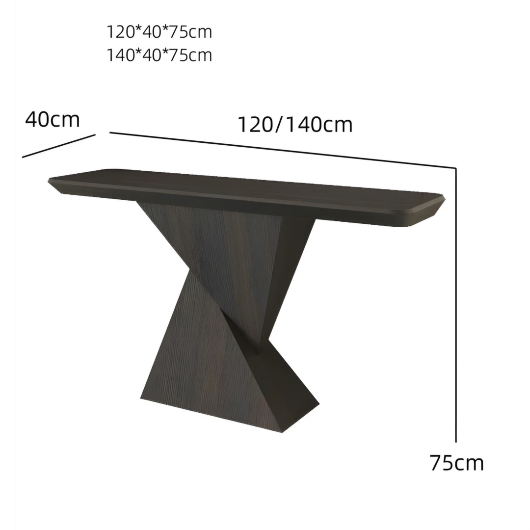 LEVANO Modern Minimalist Entryway Console Table