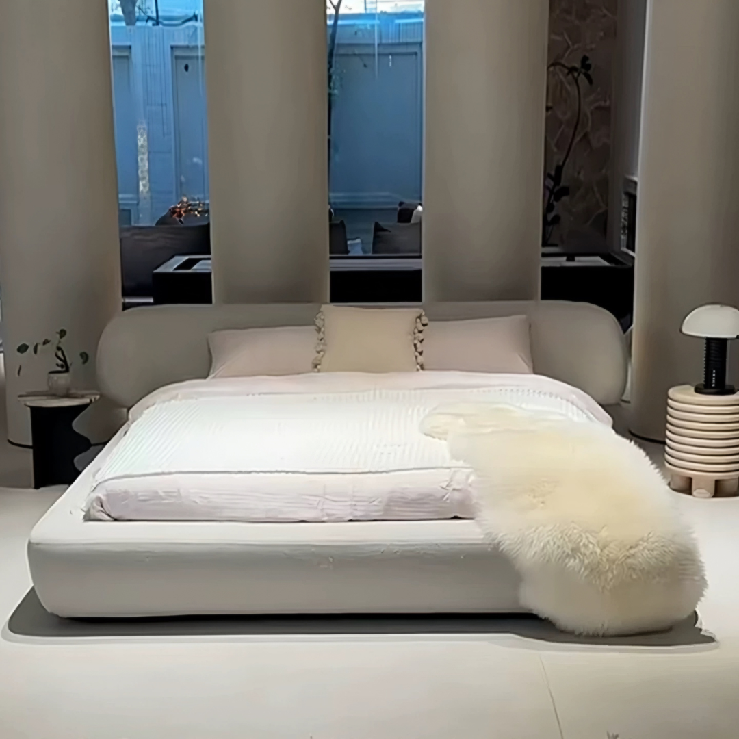 ALVORA Modern Fabric Bedframe