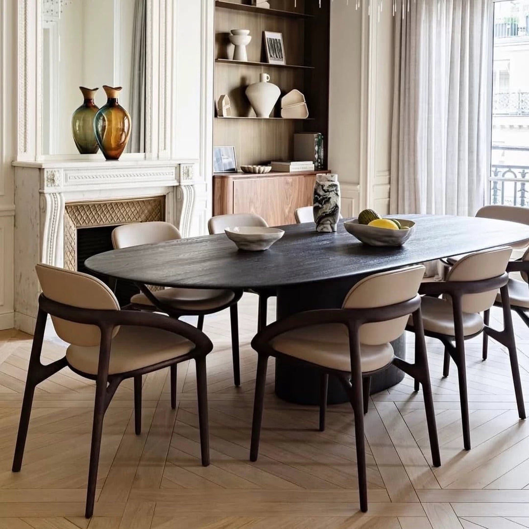 ELLSWORTH Vintage Solid Wood Dining Chair - Cassa Haus Singapore