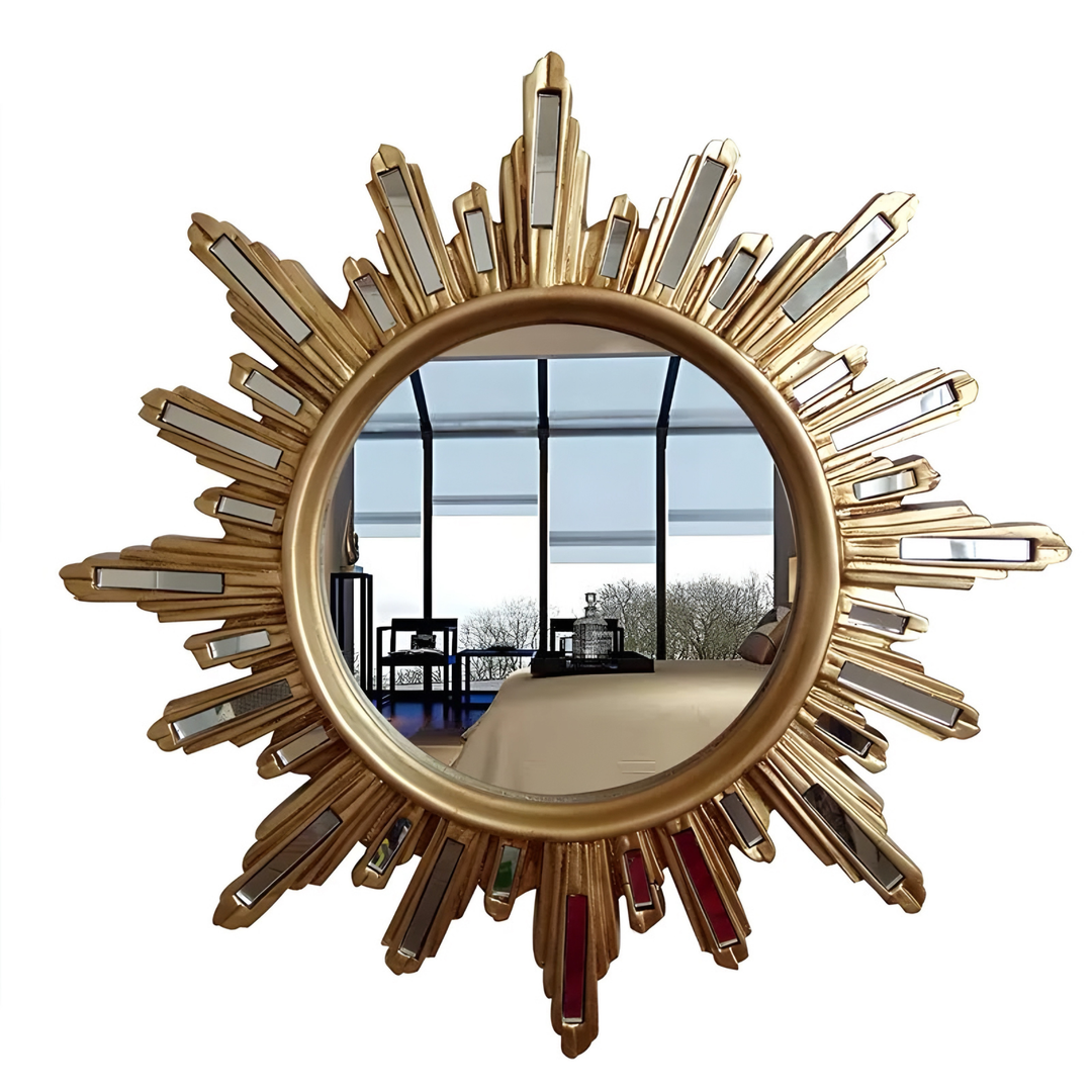 SOLENNE Sunbeam Mirror Wall Art Deco