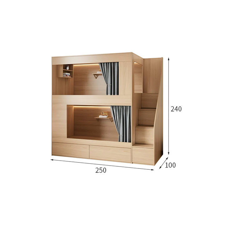 GAVI Modern Double Decker Bedframe