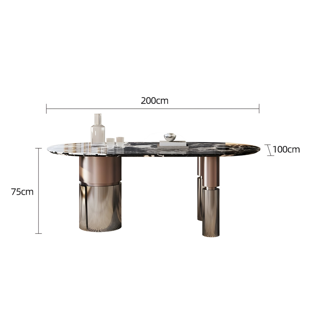 CITADEL Modern Marble Dining Table